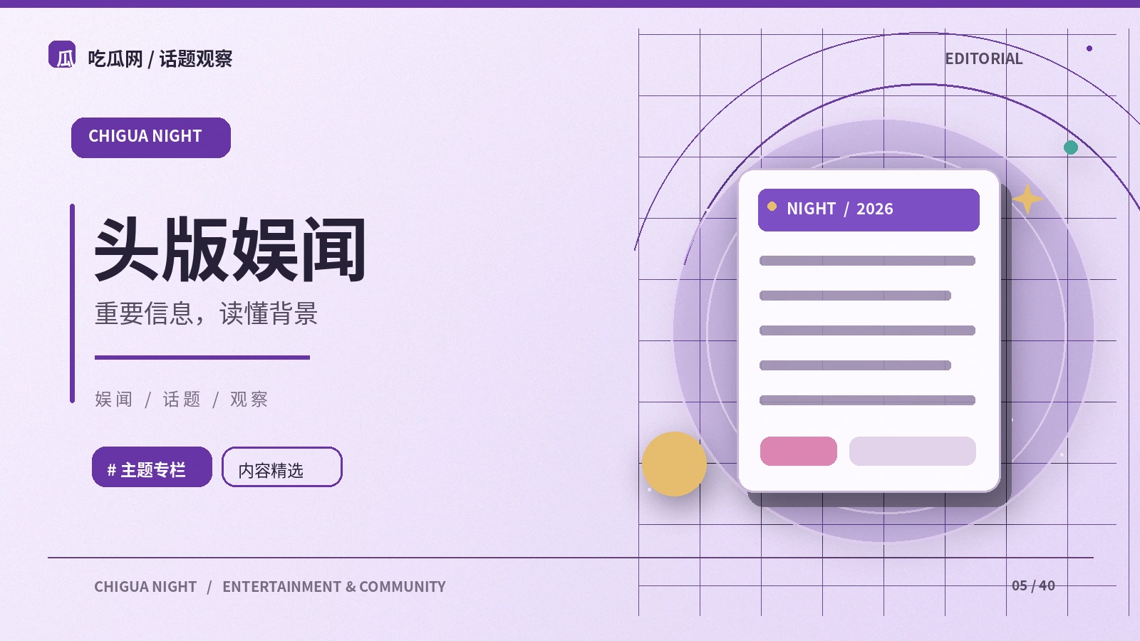 头版娱闻